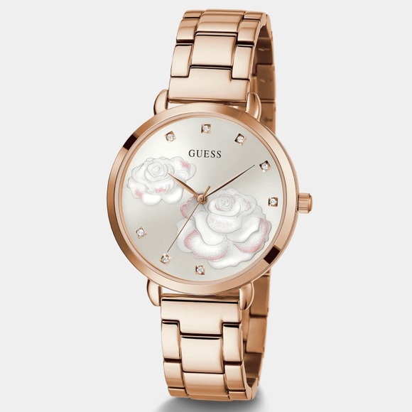 Guess Jewelry - Guess Rose Gold Watch